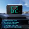 For All Vehicle Compatible HUD GPS Display Digital Speedometer with Clear Viewing Experience and User Friendly Design