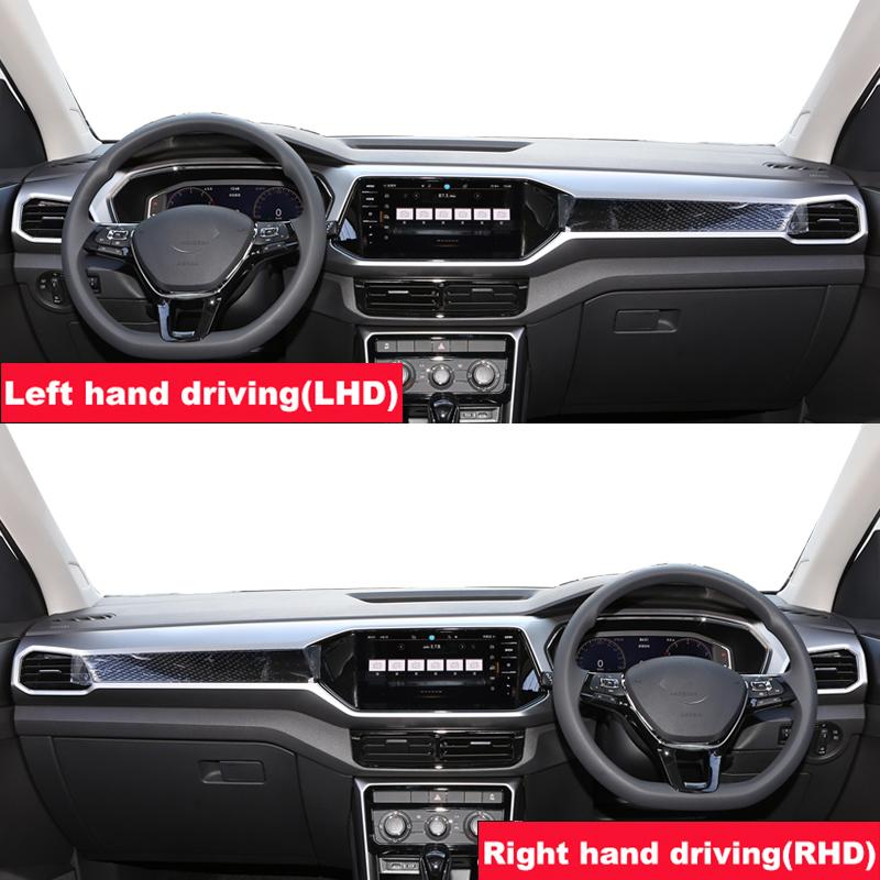 For Volkswagen VW T-Cross TCross      Car Dashboard Cover trument Panel Carpets Avoid Light Protector Pad