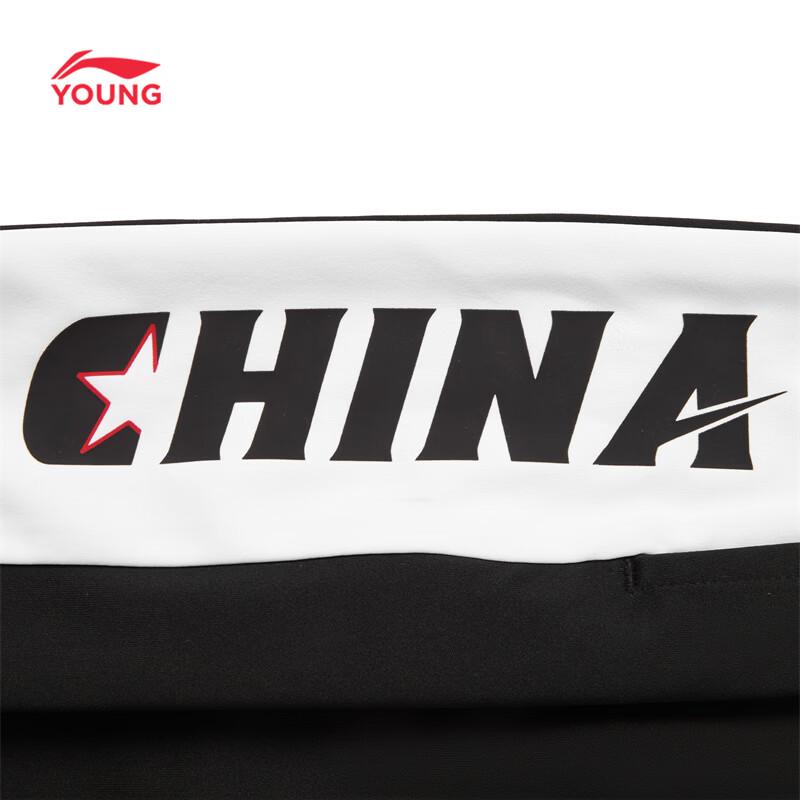 Li-Ning Унисекс Молодежные спортивные шорты из влагоотводящего трикотажа