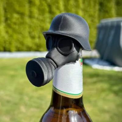 Крышка для пивной бутылки, винная пробка, забавная 3D-печать, газовый предохранитель, вино для пивных бутылок, уникальный подарок для любителей пива