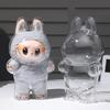 1Pc Acrylic Storage Case For Plush Dolls Display Bag for Labubu No Doll Acrylic Case Transparent