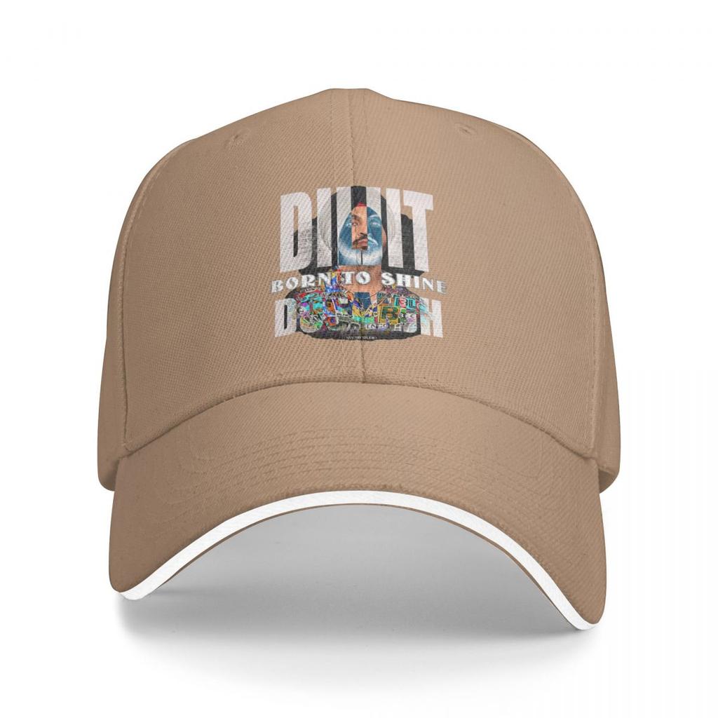 Baseball Caps Diljit Dosanjh Born To Shine Customized Unisex Casual Spring Hats