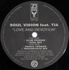 12-дюймовая пластинка SOUL VISION - Любовь и преданность ZIPPY003 ZIPPY 1993 UK Танцевальная и электронная музыка Б/у
