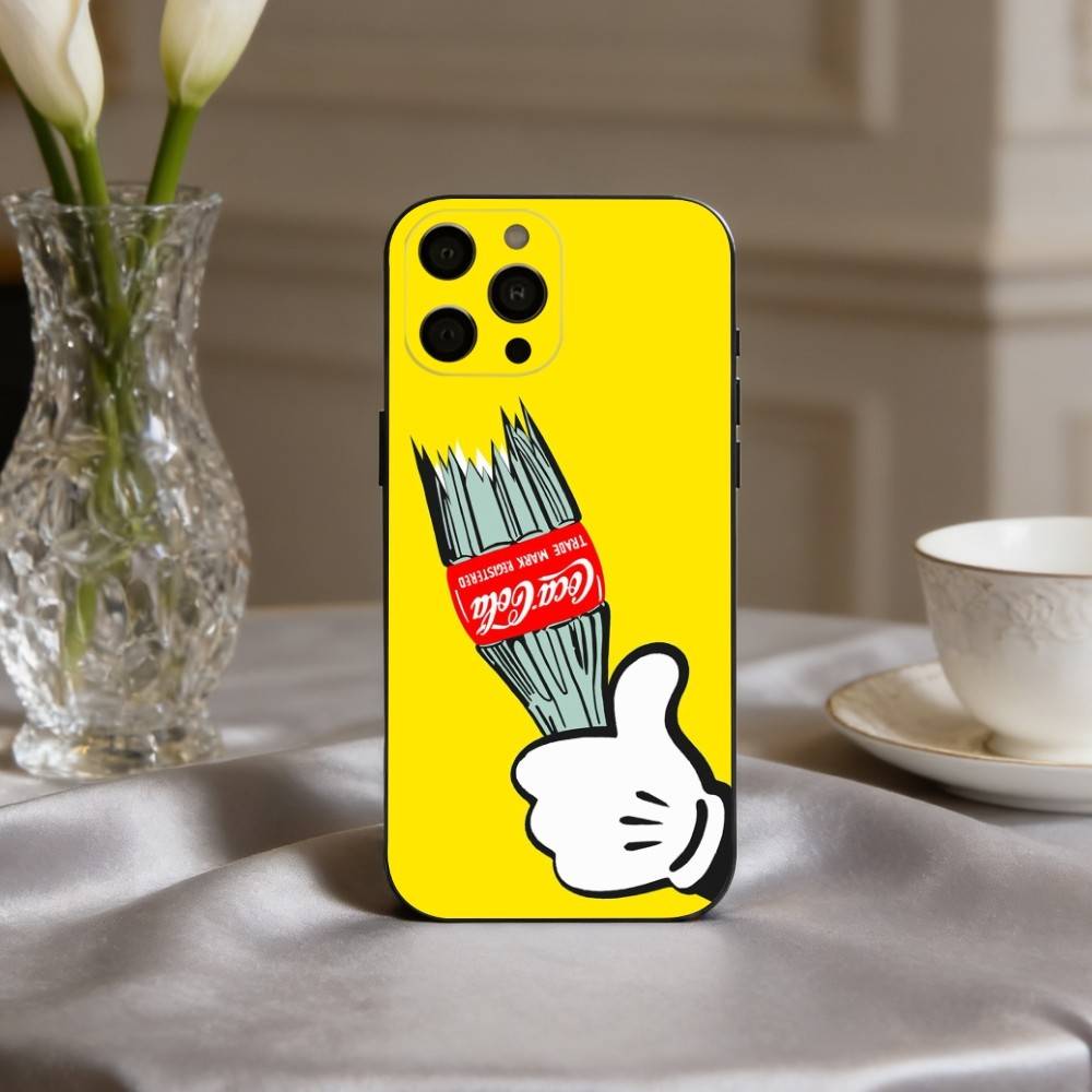 CocaS-Fashion C-Cola Phone Case For iPhone 17pro, 16,15,14,13,12,11 X XR Plus,Others Soft Black Cover