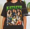 Retro Katseye Beautiful Chaos Tshirts Kpop Tee Women and Unisex Oversized Tee Graphic Short Sleeve TShirt Unisex Unisex Women Summer
