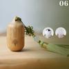 1Ml Bamboo Roller Empty Bottle Skincare Containers Ancient Style Roll On Bottles Small Perfume Essential Oil