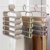 Бытовое Домашнее Хранение Организация Хранения Держатель для Брюк Вешалки для Одежды Стойка для Брюк Вешалка для Одежды