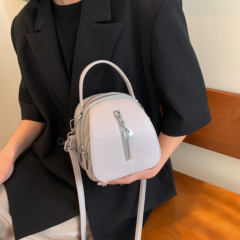 Новая модная однотонная маленькая женская сумка, простая на плечо, женская сумка для поездок, повседневная сумка-мессенджер