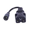 Universal 5.5x2.1mm Female Adapter Cable 22AWG DC5521 Convert to Multiple Plugs Including C13 M16/12 for Electronics