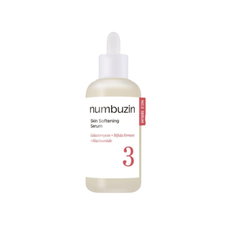 NUMBUZIN / Набор: Тонер-эссенция №3 Super Glowing 200 мл + Сыворотка для смягчения кожи №3 30 мл / Glass Skin / Сделано в Корее
