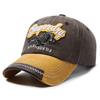 Spring and Autumn New Eagle Embroidered Hat Washed Old Alphabet Baseball Cap Retro Versatile Men's and Women's Contrasting Hat
