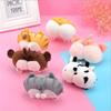 9Cm Cute Cat Butt Plush Toys  Fun Animal Buttocks Corgi Pig Butt Keychain Soft Fidget Toys Female Bag Decoration Student