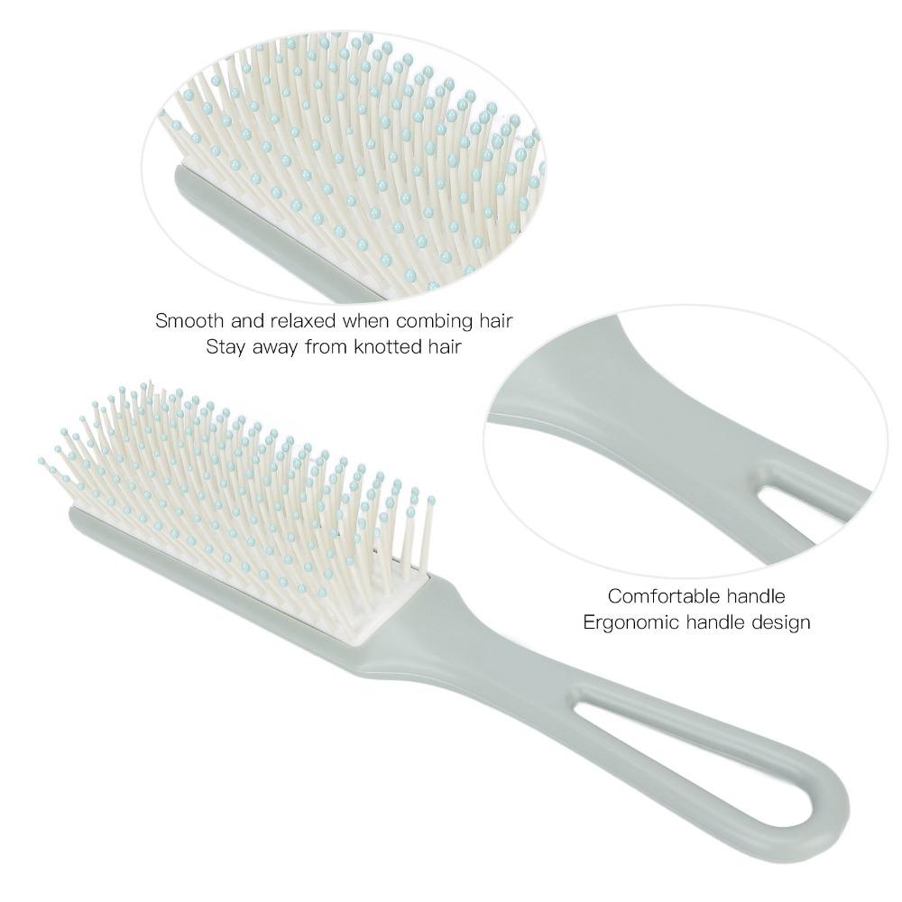 Vented Design Massage Hair Brush Skid Resistance Vented Hair Brush For Travel Use