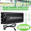 Digital Ballasts for Garden Planter Grow Lights HPS MH Bulbs Electronic Dimmable EU PLUG 3A Black 600W 220-240V