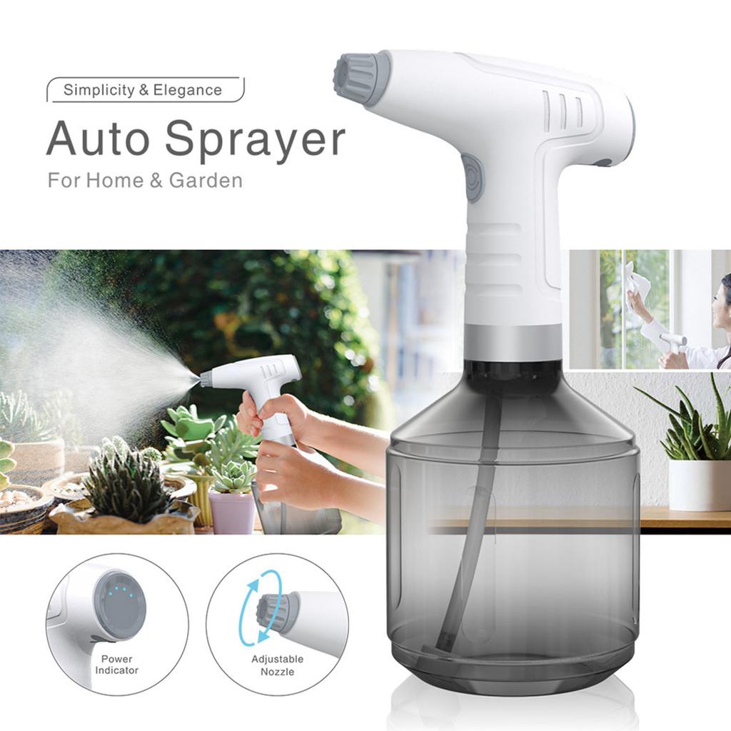 Automatic Watering Sprayer Automatic Water Sprayer Electric Plant Mister Spray Bottle for Indoor/Outdoor 0.9L Capacity