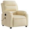 VidaXL Reclining Massage Armchair, Relaxation Chair with Footrest, Seat with Backrest and Armrests Living Room, 373483
