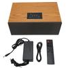 Wood Bluetooth Speaker Active Subwoofer 60W High Power Karaoke Speaker with Remote Control for Home