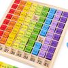 Деревянная игрушка «Таблица умножения 99», Математическая обучающая доска Монтессори для детей, Арифметическое пособие для дошкольного образования, Дн