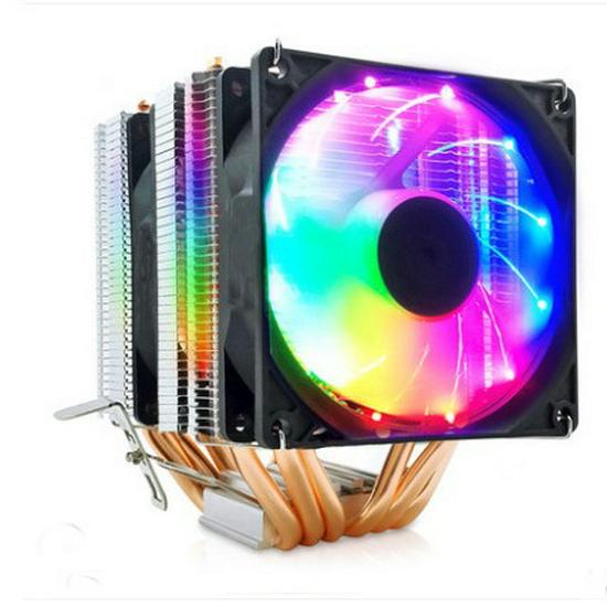 Сверхтихий кулер с медной трубкой для процессоров 1366, AMD 1700, X79 и 2011 Pins