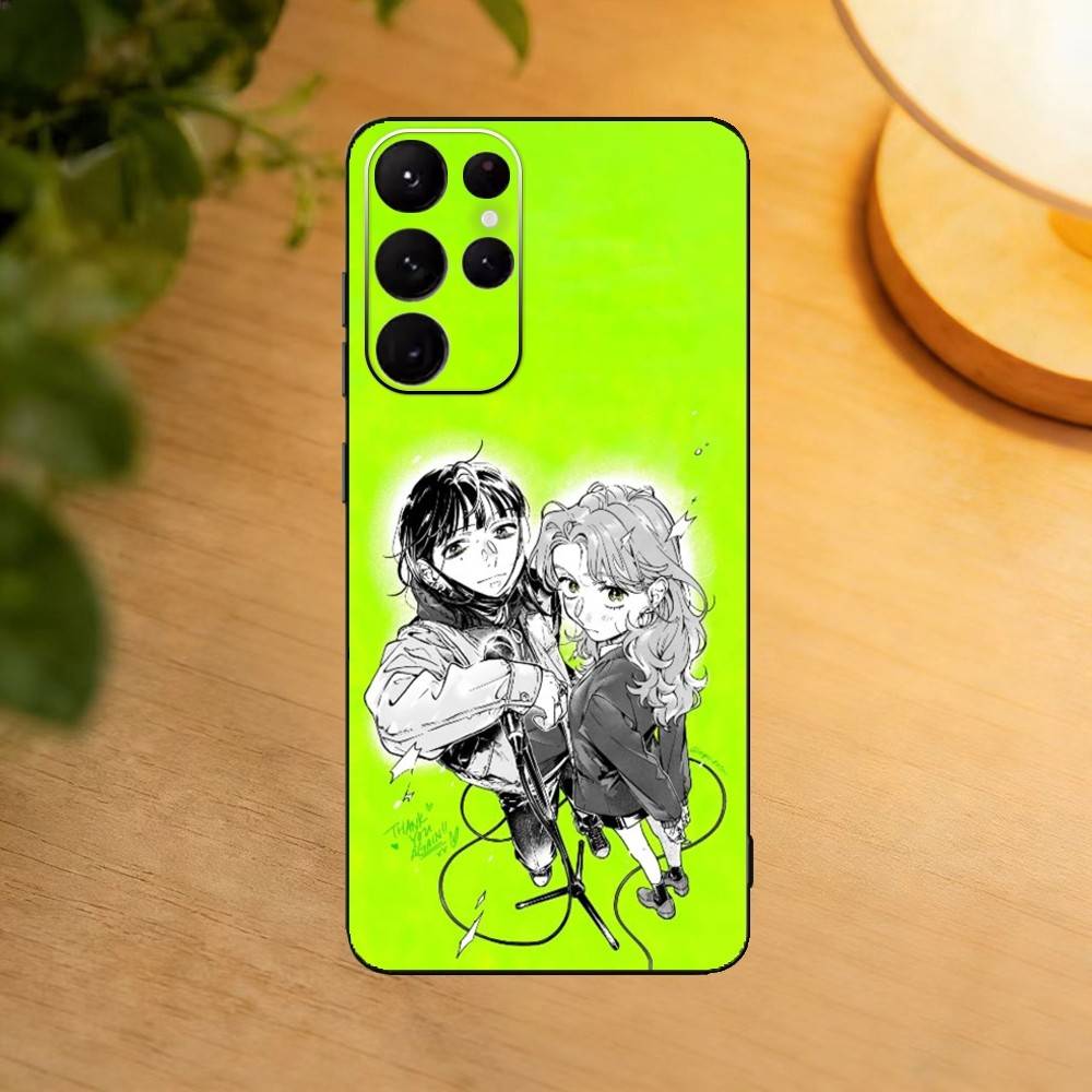 Чехол для телефона Aya Osawa Mitsuki Koga MitsuAya для Samsung S25,24,23,22,30,21,10,9,Ultra,Plus,Lite Мягкий черный чехол