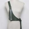 Irregular Design Women Waist Harness PU Leather Dress Cummerbunds Cool Body Suspender  Skirt