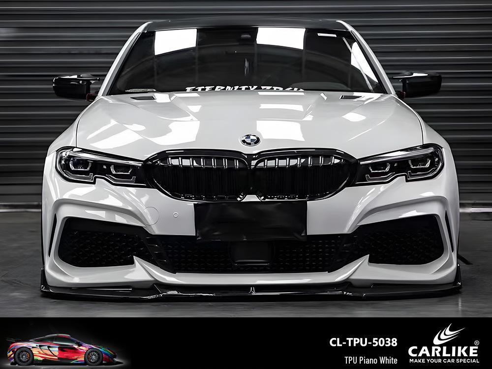 Carlek Glossy TPU Nardo Grey Color Change Car Wrap