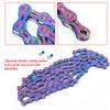 ZTTO Bike Steel Colorful Variable Speed Chain Accessory for Mountain Road Bicycle(Semi Hollow Body