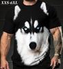 XXS-6XL Большие размеры Мужская футболка с принтом Повседневные топы с коротким рукавом Футболки Футболки с круглым вырезом для мужчин Забавная футболка с изображением животных и собак