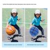 Silent Basketball Foam Dribbling Indoor Toy Noiseless Impact-Resistant Training Ball Quiet Bounce No Noise Basketball Activities Gift for Kids