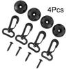 4x Car Cargo Net Replacement Hook Hardware Kit Hook Mounting For Car Rear Cargo Trunk Storage Organizer Car Accessories