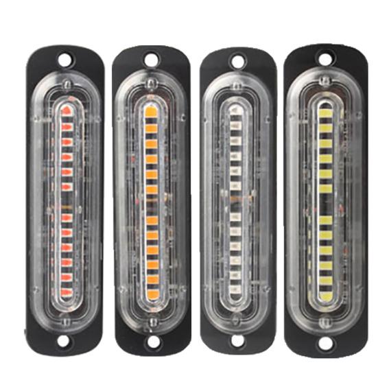 12LED 12-24V 36W Авто Грузовик Стробоскоп Сигнальная лампа Мигающая боковая лампа лампы