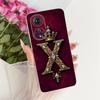 Чехол для Honor 50 NTH-AN00 NTH-NX9 Роскошный чехол с буквами-коронами Мягкий силиконовый чехол для телефона Для Honor 50 Pro Honor50 Задняя крышка Coque