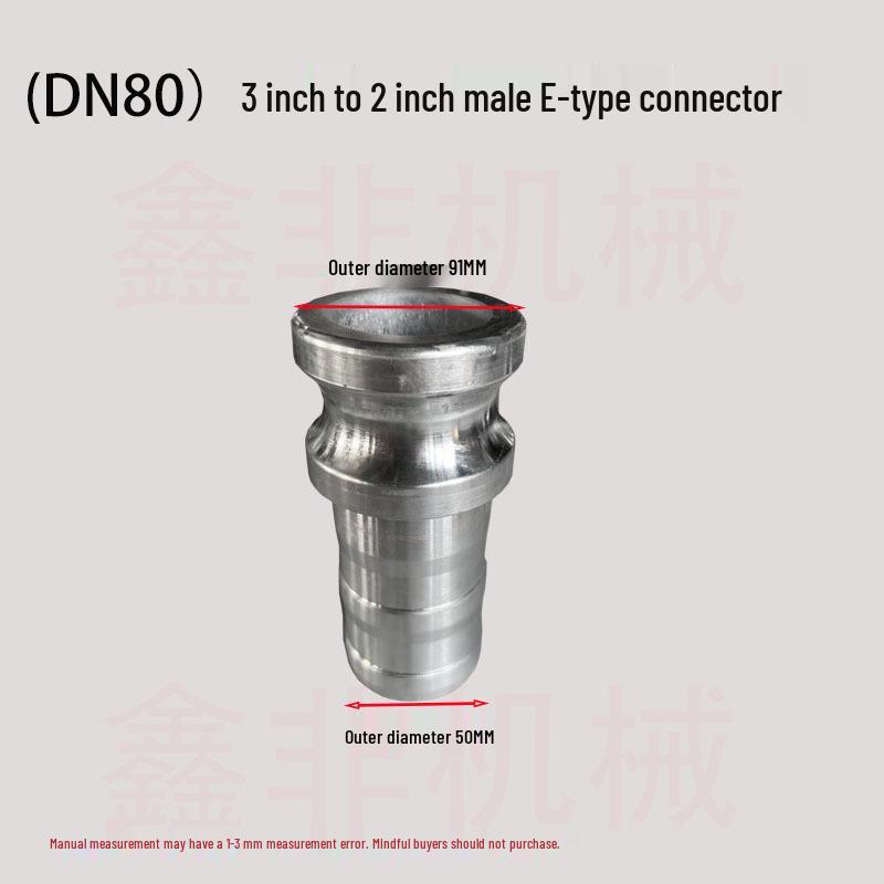 Aluminum Alloy Type C Male & Female Quick Coupler Hose Fittings with Reducing Lever