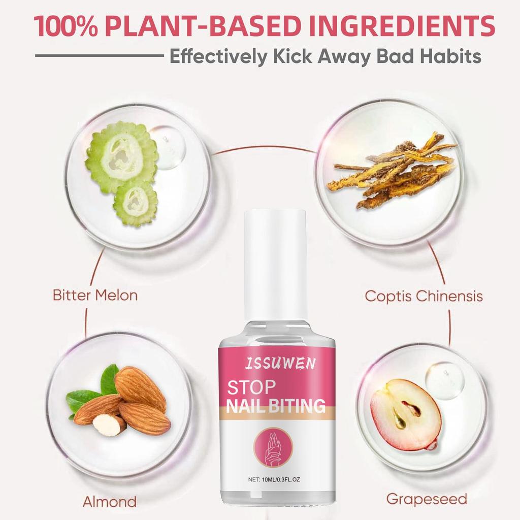 Bitter Nail Polish for All Ages - Stop Nail Biting