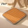 Breathable Chair Pad for Home Rattan Mat Cushion, Double-sided Seat Cooling Summer Hard Pressure Relief with Ties Office Dining Chairs Anti-slip