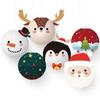 Paper Xmas Paper Ball Santa Hanging Lantern Cartoon Christmas Paper Lanterns  Christmas