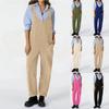Womens Fleece Overalls One-piece Jumpsuits Adjustable Suspender Straps Warm Winter Fuzzy Ski Pants Fuzzy Fall Outfits