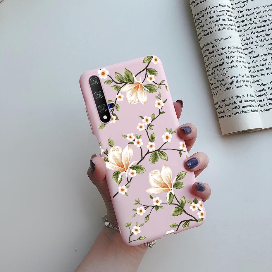 For Honor 20 Case For Honor 20 Pro YAL-AL10 Cover Cute Cat Cartoon Painted Phone Case For Honor20 20Pro YAL-L21 Soft Bumper Capa