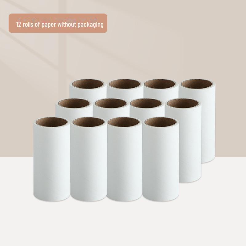 Tearable Sticky Hair Remover Roller Paper Replacement