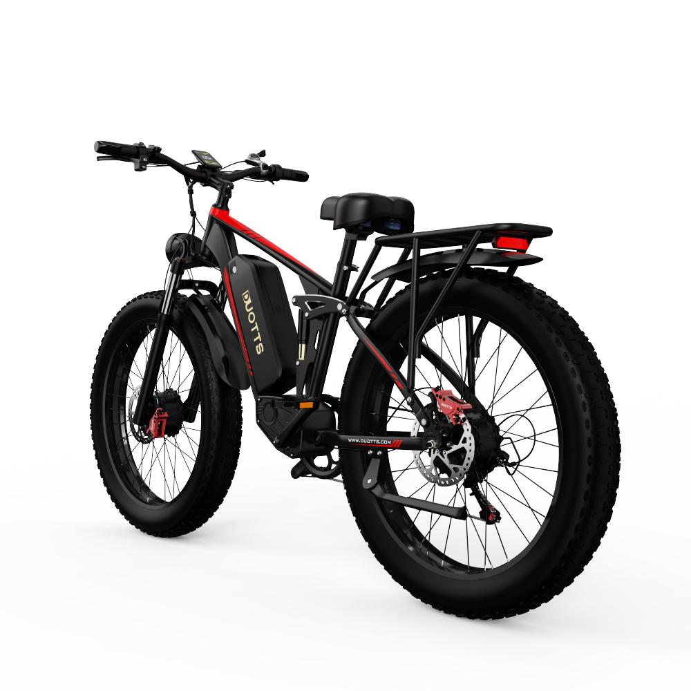 DUOTTS S26 Electric Bike 750W Motor, 48V 20Ah Samsung Battery, 120KM Range, IP55 Waterproof, 55° Climbing