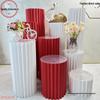 Подставка в виде римской колонны оригами для тортов и украшений