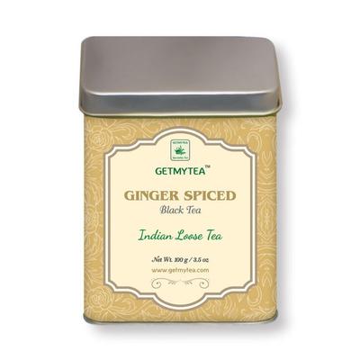 Черный чай с Имбирем (100 г), Ginger Spiced Black Tea,  Getmytea