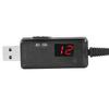 USB к DC Повышающий кабель Маршрутизатор Повышающий преобразователь напряжения Дисплей 9В12В