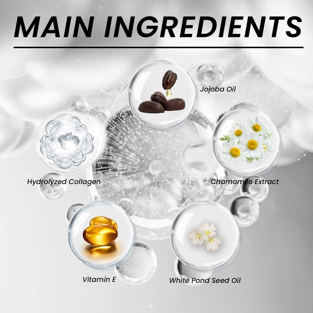 Крем для глаз с коллагеновым пептидом подтягивает и смягчает нежную кожу вокруг глаз, уменьшая морщины, гусиные лапки и темные круги под глазами.