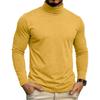 Men S Long Sleeve High Neck Basic T Shirt Casual Top