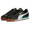 Puma Roma Basic Plus Black White Mint Unisex Sneakers 369571-45