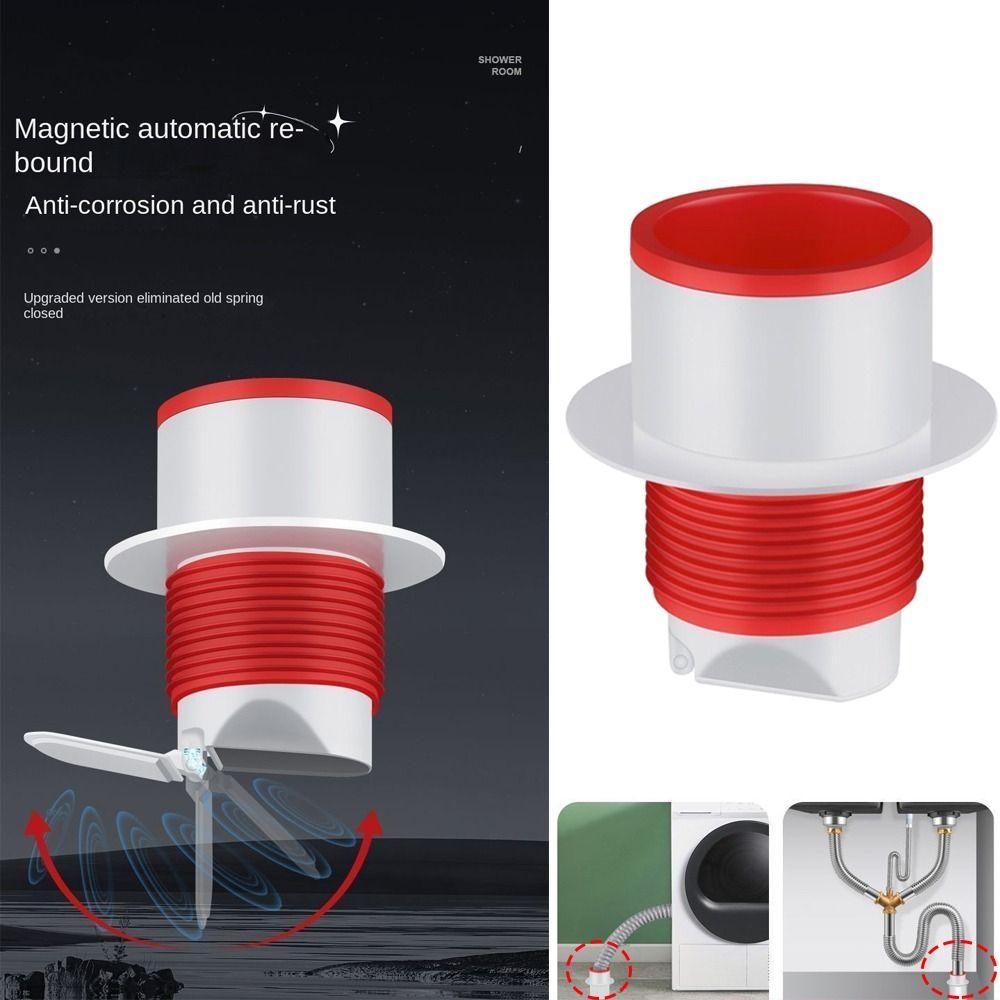 Одноходовой клапан Устройство для слива в полу Уплотнительное кольцо канализационной трубы Принадлежности для стиральной машины в ванной комнате