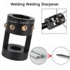 With Cut-Off Slots Tungsten Electrode Sharpener Grinder Head Multi-Angle 0.04"-1/8" with 5x25mm Diamond Wheels TIG Welding Tool