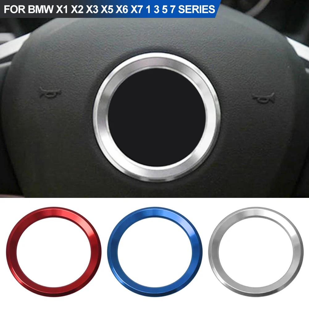 Car Styling Decoration Ring Steering Wheel Circle Sticker For BMW Performance M Power E90 E91 E92 E93 X1 X3 X5 X6 M3 M5 E46 E39