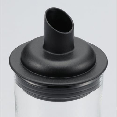 iwaki Heat-Resistant Glass Sprinkle Bottle, Black, KT5031-BKF